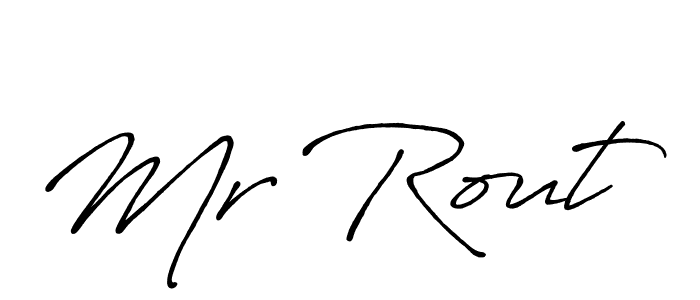 Similarly Antro_Vectra_Bolder is the best handwritten signature design. Signature creator online .You can use it as an online autograph creator for name Mr Rout. Mr Rout signature style 7 images and pictures png