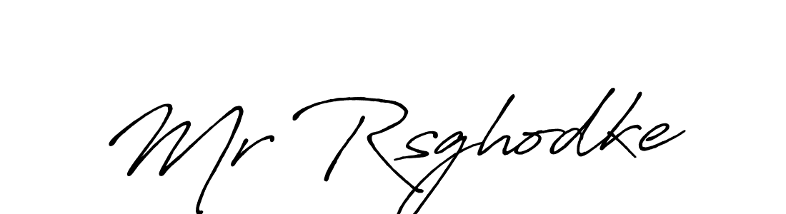 Also we have Mr Rsghodke name is the best signature style. Create professional handwritten signature collection using Antro_Vectra_Bolder autograph style. Mr Rsghodke signature style 7 images and pictures png