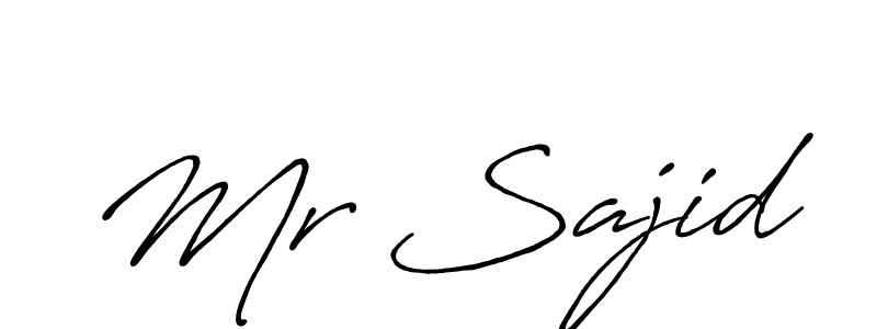 Best and Professional Signature Style for Mr Sajid. Antro_Vectra_Bolder Best Signature Style Collection. Mr Sajid signature style 7 images and pictures png