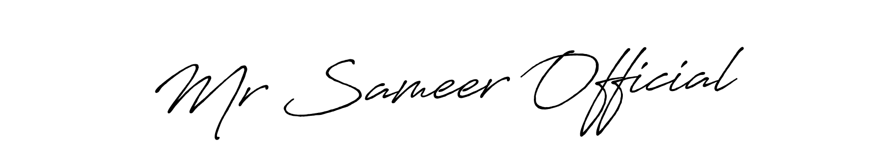 Best and Professional Signature Style for Mr Sameer Official. Antro_Vectra_Bolder Best Signature Style Collection. Mr Sameer Official signature style 7 images and pictures png