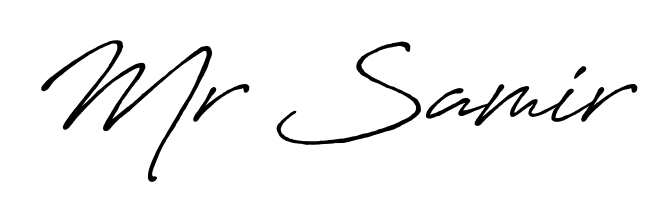 Make a short Mr Samir signature style. Manage your documents anywhere anytime using Antro_Vectra_Bolder. Create and add eSignatures, submit forms, share and send files easily. Mr Samir signature style 7 images and pictures png