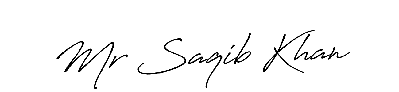 Make a short Mr Saqib Khan signature style. Manage your documents anywhere anytime using Antro_Vectra_Bolder. Create and add eSignatures, submit forms, share and send files easily. Mr Saqib Khan signature style 7 images and pictures png