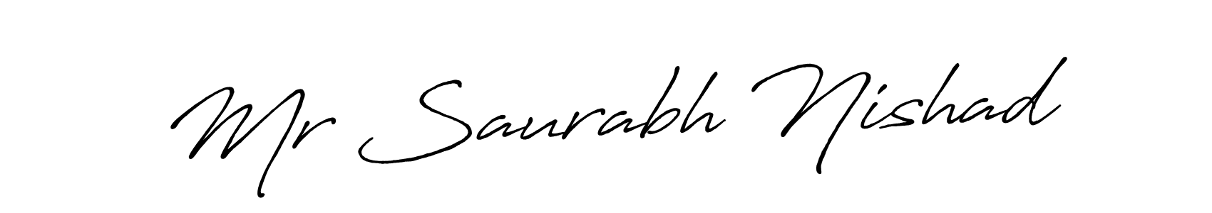 Antro_Vectra_Bolder is a professional signature style that is perfect for those who want to add a touch of class to their signature. It is also a great choice for those who want to make their signature more unique. Get Mr Saurabh Nishad name to fancy signature for free. Mr Saurabh Nishad signature style 7 images and pictures png