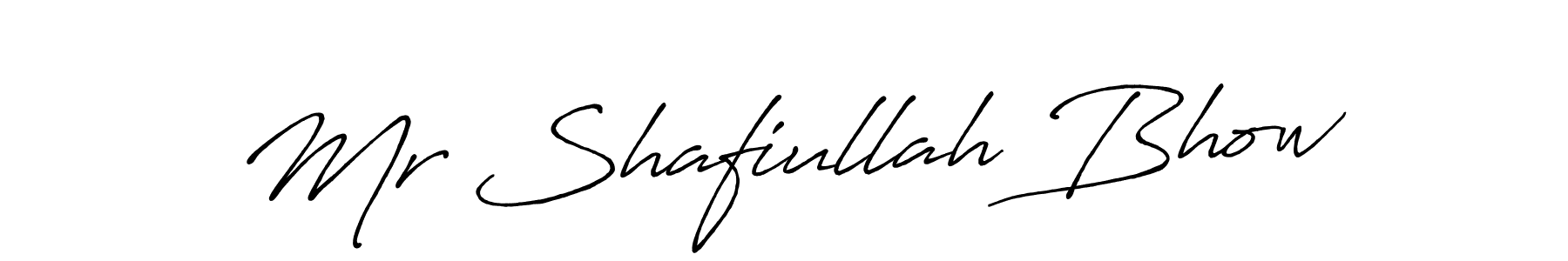 Also You can easily find your signature by using the search form. We will create Mr Shafiullah Bhow name handwritten signature images for you free of cost using Antro_Vectra_Bolder sign style. Mr Shafiullah Bhow signature style 7 images and pictures png