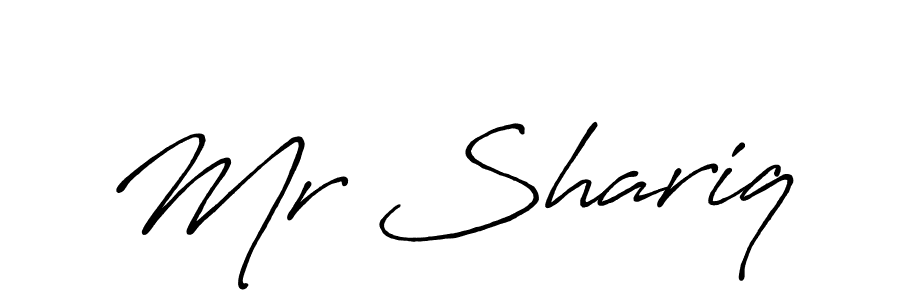 The best way (Antro_Vectra_Bolder) to make a short signature is to pick only two or three words in your name. The name Mr Shariq include a total of six letters. For converting this name. Mr Shariq signature style 7 images and pictures png