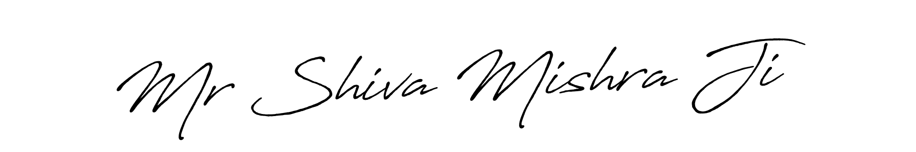 The best way (Antro_Vectra_Bolder) to make a short signature is to pick only two or three words in your name. The name Mr Shiva Mishra Ji include a total of six letters. For converting this name. Mr Shiva Mishra Ji signature style 7 images and pictures png