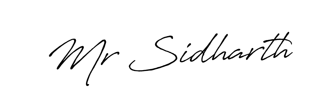 Antro_Vectra_Bolder is a professional signature style that is perfect for those who want to add a touch of class to their signature. It is also a great choice for those who want to make their signature more unique. Get Mr Sidharth name to fancy signature for free. Mr Sidharth signature style 7 images and pictures png