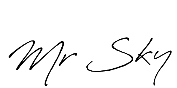 Once you've used our free online signature maker to create your best signature Antro_Vectra_Bolder style, it's time to enjoy all of the benefits that Mr Sky name signing documents. Mr Sky signature style 7 images and pictures png