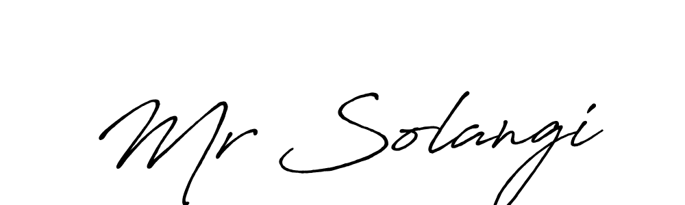 How to make Mr Solangi name signature. Use Antro_Vectra_Bolder style for creating short signs online. This is the latest handwritten sign. Mr Solangi signature style 7 images and pictures png