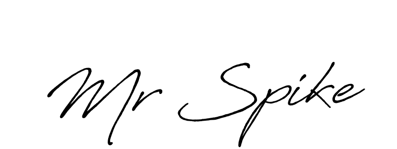 Similarly Antro_Vectra_Bolder is the best handwritten signature design. Signature creator online .You can use it as an online autograph creator for name Mr Spike. Mr Spike signature style 7 images and pictures png