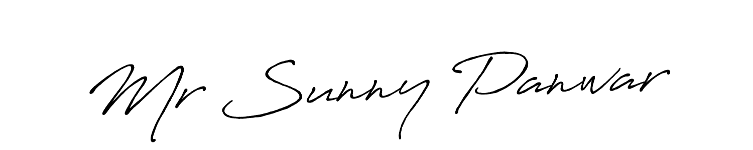 Here are the top 10 professional signature styles for the name Mr Sunny Panwar. These are the best autograph styles you can use for your name. Mr Sunny Panwar signature style 7 images and pictures png