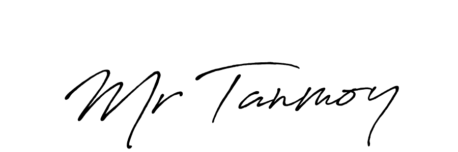 The best way (Antro_Vectra_Bolder) to make a short signature is to pick only two or three words in your name. The name Mr Tanmoy include a total of six letters. For converting this name. Mr Tanmoy signature style 7 images and pictures png