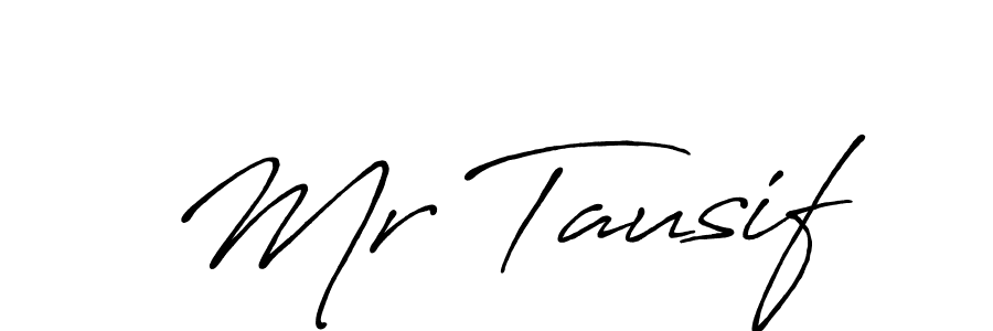 Make a short Mr Tausif signature style. Manage your documents anywhere anytime using Antro_Vectra_Bolder. Create and add eSignatures, submit forms, share and send files easily. Mr Tausif signature style 7 images and pictures png