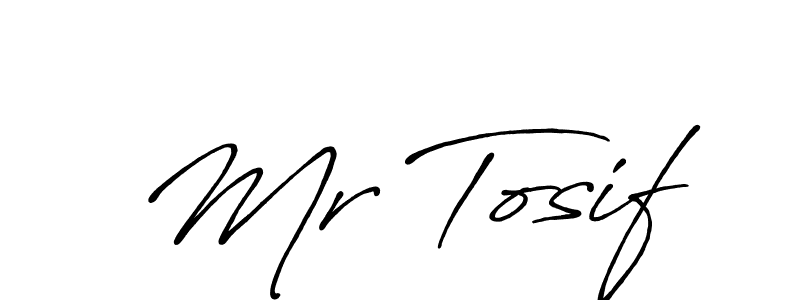 Antro_Vectra_Bolder is a professional signature style that is perfect for those who want to add a touch of class to their signature. It is also a great choice for those who want to make their signature more unique. Get Mr Tosif name to fancy signature for free. Mr Tosif signature style 7 images and pictures png