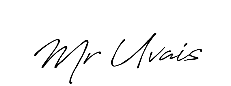 Once you've used our free online signature maker to create your best signature Antro_Vectra_Bolder style, it's time to enjoy all of the benefits that Mr Uvais name signing documents. Mr Uvais signature style 7 images and pictures png
