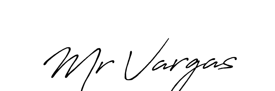 Also we have Mr Vargas name is the best signature style. Create professional handwritten signature collection using Antro_Vectra_Bolder autograph style. Mr Vargas signature style 7 images and pictures png