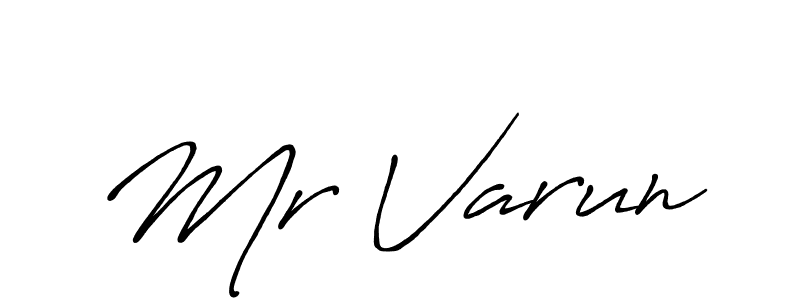 Make a beautiful signature design for name Mr Varun. Use this online signature maker to create a handwritten signature for free. Mr Varun signature style 7 images and pictures png