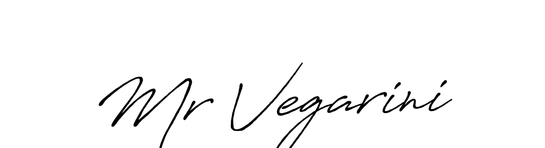 Use a signature maker to create a handwritten signature online. With this signature software, you can design (Antro_Vectra_Bolder) your own signature for name Mr Vegarini. Mr Vegarini signature style 7 images and pictures png