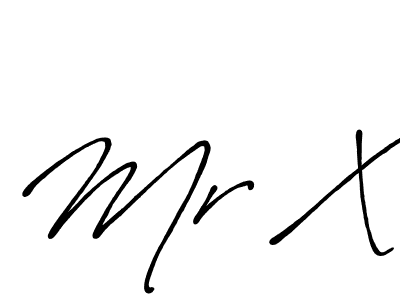 Also we have Mr X name is the best signature style. Create professional handwritten signature collection using Antro_Vectra_Bolder autograph style. Mr X signature style 7 images and pictures png