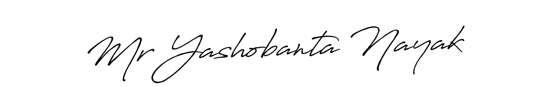 Antro_Vectra_Bolder is a professional signature style that is perfect for those who want to add a touch of class to their signature. It is also a great choice for those who want to make their signature more unique. Get Mr Yashobanta Nayak name to fancy signature for free. Mr Yashobanta Nayak signature style 7 images and pictures png