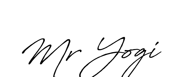 Also we have Mr Yogi name is the best signature style. Create professional handwritten signature collection using Antro_Vectra_Bolder autograph style. Mr Yogi signature style 7 images and pictures png