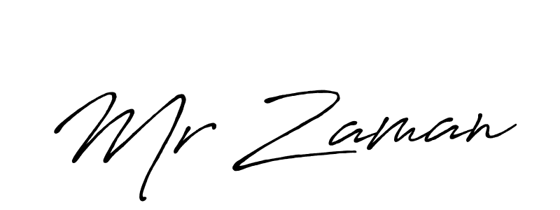 Design your own signature with our free online signature maker. With this signature software, you can create a handwritten (Antro_Vectra_Bolder) signature for name Mr Zaman. Mr Zaman signature style 7 images and pictures png