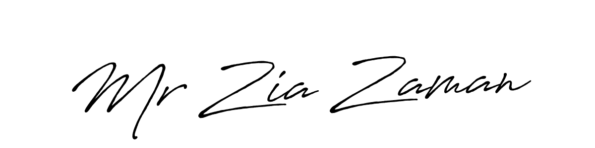 Also You can easily find your signature by using the search form. We will create Mr Zia Zaman name handwritten signature images for you free of cost using Antro_Vectra_Bolder sign style. Mr Zia Zaman signature style 7 images and pictures png