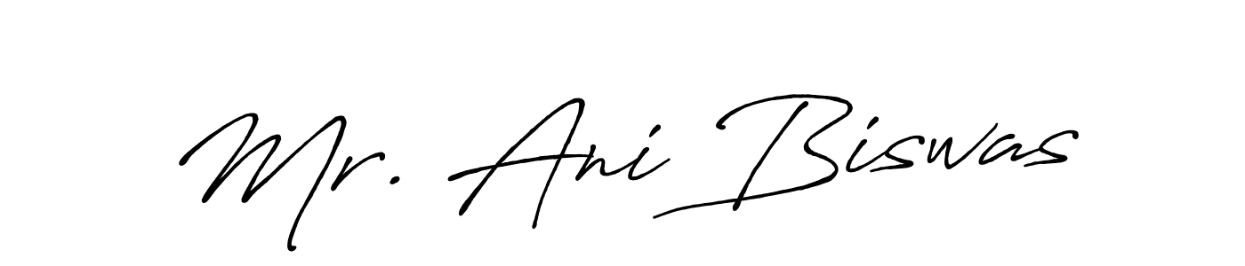 Here are the top 10 professional signature styles for the name Mr. Ani Biswas. These are the best autograph styles you can use for your name. Mr. Ani Biswas signature style 7 images and pictures png