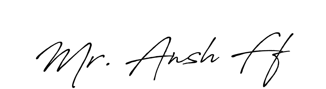 Also You can easily find your signature by using the search form. We will create Mr. Ansh Ff name handwritten signature images for you free of cost using Antro_Vectra_Bolder sign style. Mr. Ansh Ff signature style 7 images and pictures png