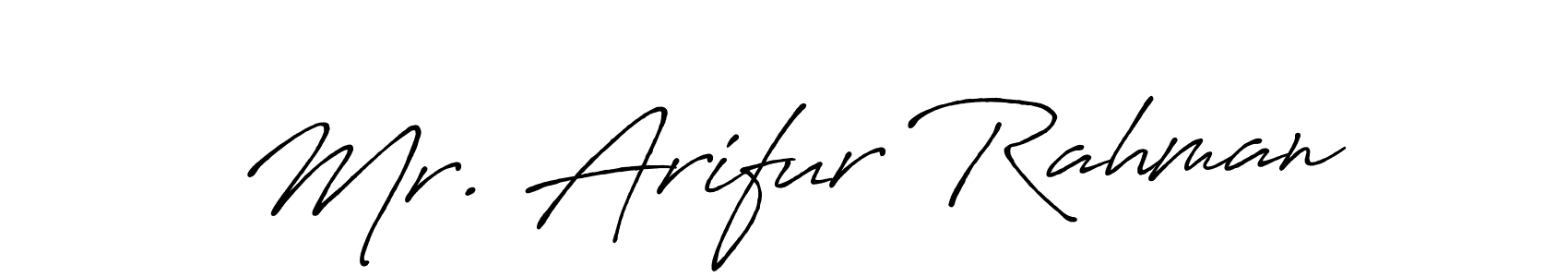 Once you've used our free online signature maker to create your best signature Antro_Vectra_Bolder style, it's time to enjoy all of the benefits that Mr. Arifur Rahman name signing documents. Mr. Arifur Rahman signature style 7 images and pictures png