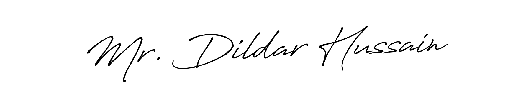 Also we have Mr. Dildar Hussain name is the best signature style. Create professional handwritten signature collection using Antro_Vectra_Bolder autograph style. Mr. Dildar Hussain signature style 7 images and pictures png