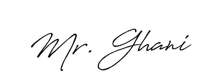 if you are searching for the best signature style for your name Mr. Ghani. so please give up your signature search. here we have designed multiple signature styles  using Antro_Vectra_Bolder. Mr. Ghani signature style 7 images and pictures png