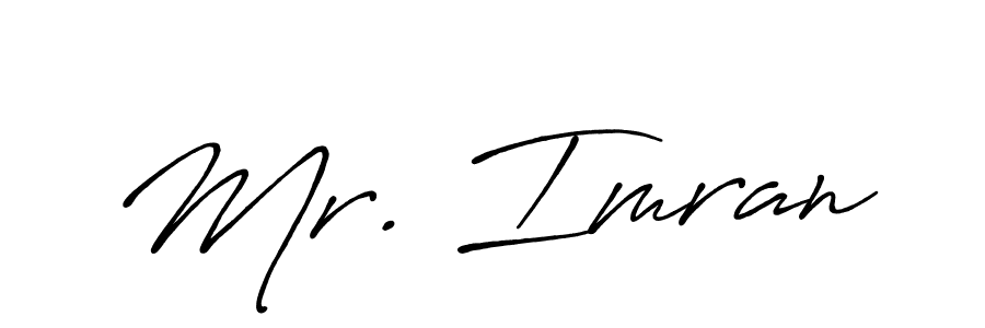 How to make Mr. Imran signature? Antro_Vectra_Bolder is a professional autograph style. Create handwritten signature for Mr. Imran name. Mr. Imran signature style 7 images and pictures png