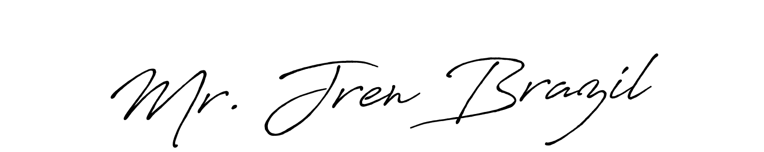 Design your own signature with our free online signature maker. With this signature software, you can create a handwritten (Antro_Vectra_Bolder) signature for name Mr. Jren Brazil. Mr. Jren Brazil signature style 7 images and pictures png