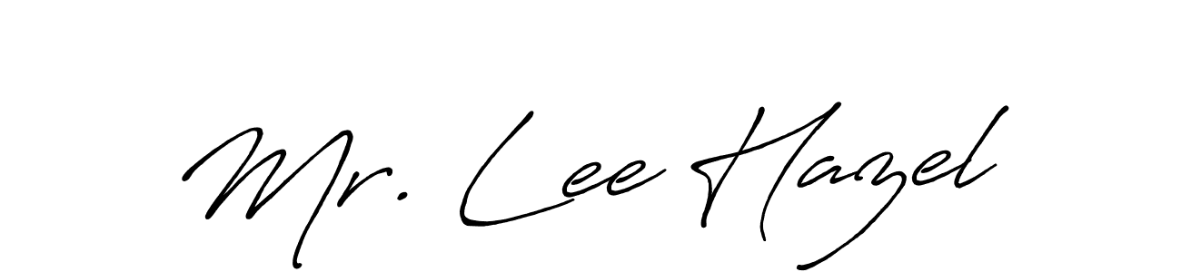 Make a short Mr. Lee Hazel signature style. Manage your documents anywhere anytime using Antro_Vectra_Bolder. Create and add eSignatures, submit forms, share and send files easily. Mr. Lee Hazel signature style 7 images and pictures png