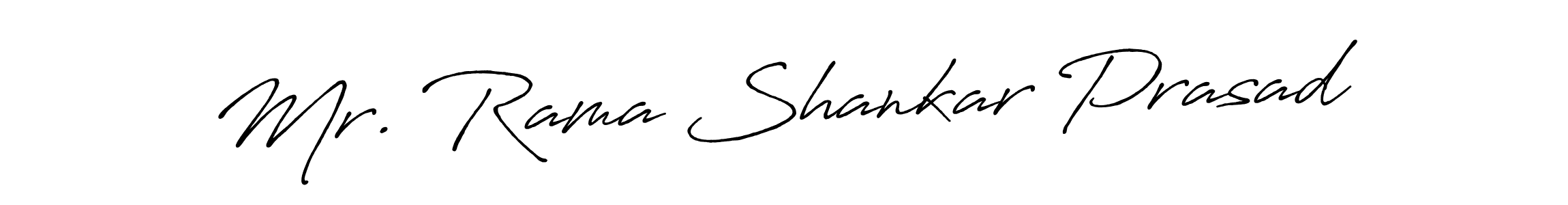 Also we have Mr. Rama Shankar Prasad name is the best signature style. Create professional handwritten signature collection using Antro_Vectra_Bolder autograph style. Mr. Rama Shankar Prasad signature style 7 images and pictures png
