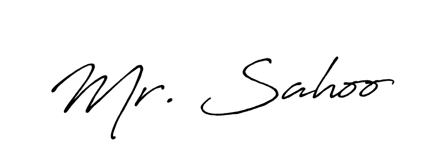 Once you've used our free online signature maker to create your best signature Antro_Vectra_Bolder style, it's time to enjoy all of the benefits that Mr. Sahoo name signing documents. Mr. Sahoo signature style 7 images and pictures png