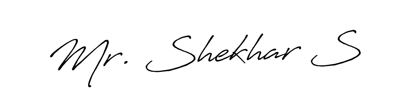 Here are the top 10 professional signature styles for the name Mr. Shekhar S. These are the best autograph styles you can use for your name. Mr. Shekhar S signature style 7 images and pictures png