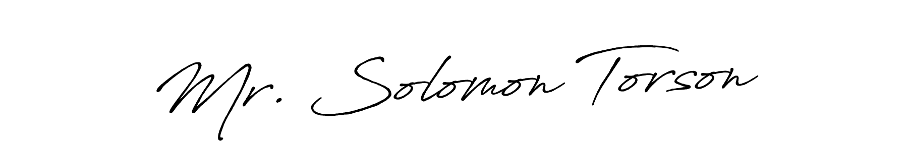 if you are searching for the best signature style for your name Mr. Solomon Torson. so please give up your signature search. here we have designed multiple signature styles  using Antro_Vectra_Bolder. Mr. Solomon Torson signature style 7 images and pictures png