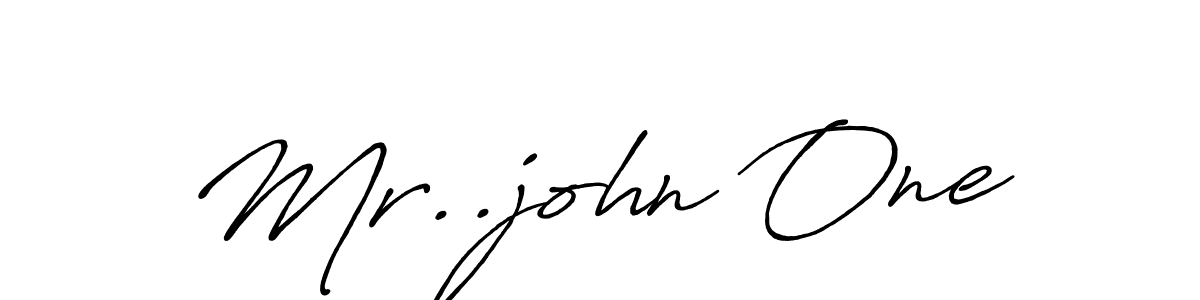 Also You can easily find your signature by using the search form. We will create Mr..john One name handwritten signature images for you free of cost using Antro_Vectra_Bolder sign style. Mr..john One signature style 7 images and pictures png