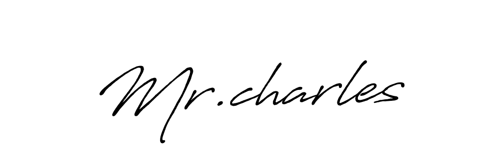 Best and Professional Signature Style for Mr.charles. Antro_Vectra_Bolder Best Signature Style Collection. Mr.charles signature style 7 images and pictures png