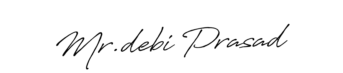 Make a short Mr.debi Prasad signature style. Manage your documents anywhere anytime using Antro_Vectra_Bolder. Create and add eSignatures, submit forms, share and send files easily. Mr.debi Prasad signature style 7 images and pictures png