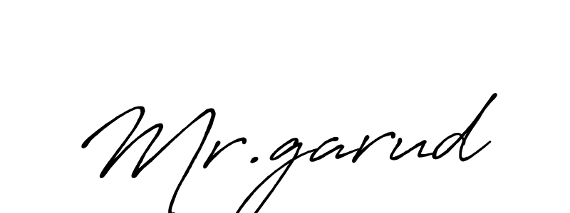 Make a beautiful signature design for name Mr.garud. Use this online signature maker to create a handwritten signature for free. Mr.garud signature style 7 images and pictures png