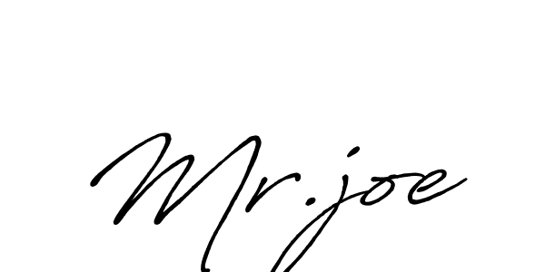 How to make Mr.joe signature? Antro_Vectra_Bolder is a professional autograph style. Create handwritten signature for Mr.joe name. Mr.joe signature style 7 images and pictures png