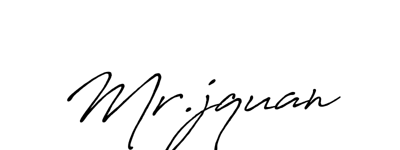 Also we have Mr.jquan name is the best signature style. Create professional handwritten signature collection using Antro_Vectra_Bolder autograph style. Mr.jquan signature style 7 images and pictures png