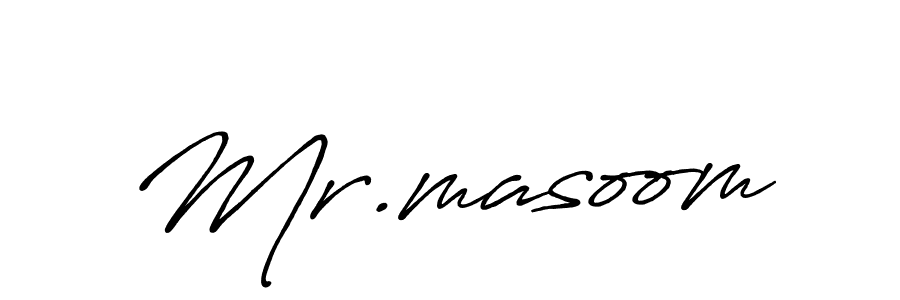 Similarly Antro_Vectra_Bolder is the best handwritten signature design. Signature creator online .You can use it as an online autograph creator for name Mr.masoom. Mr.masoom signature style 7 images and pictures png