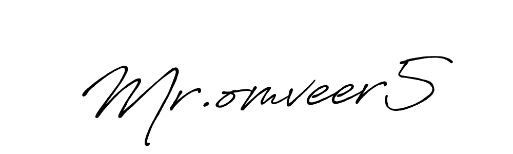 if you are searching for the best signature style for your name Mr.omveer5. so please give up your signature search. here we have designed multiple signature styles  using Antro_Vectra_Bolder. Mr.omveer5 signature style 7 images and pictures png