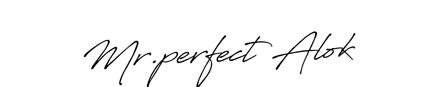 Check out images of Autograph of Mr.perfect Alok name. Actor Mr.perfect Alok Signature Style. Antro_Vectra_Bolder is a professional sign style online. Mr.perfect Alok signature style 7 images and pictures png