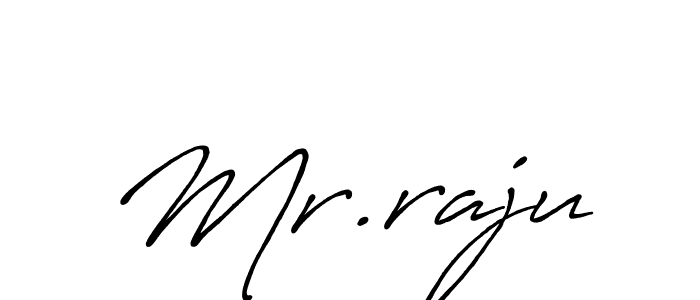 Also we have Mr.raju name is the best signature style. Create professional handwritten signature collection using Antro_Vectra_Bolder autograph style. Mr.raju signature style 7 images and pictures png