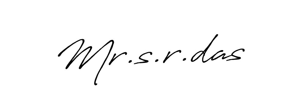 The best way (Antro_Vectra_Bolder) to make a short signature is to pick only two or three words in your name. The name Mr.s.r.das include a total of six letters. For converting this name. Mr.s.r.das signature style 7 images and pictures png